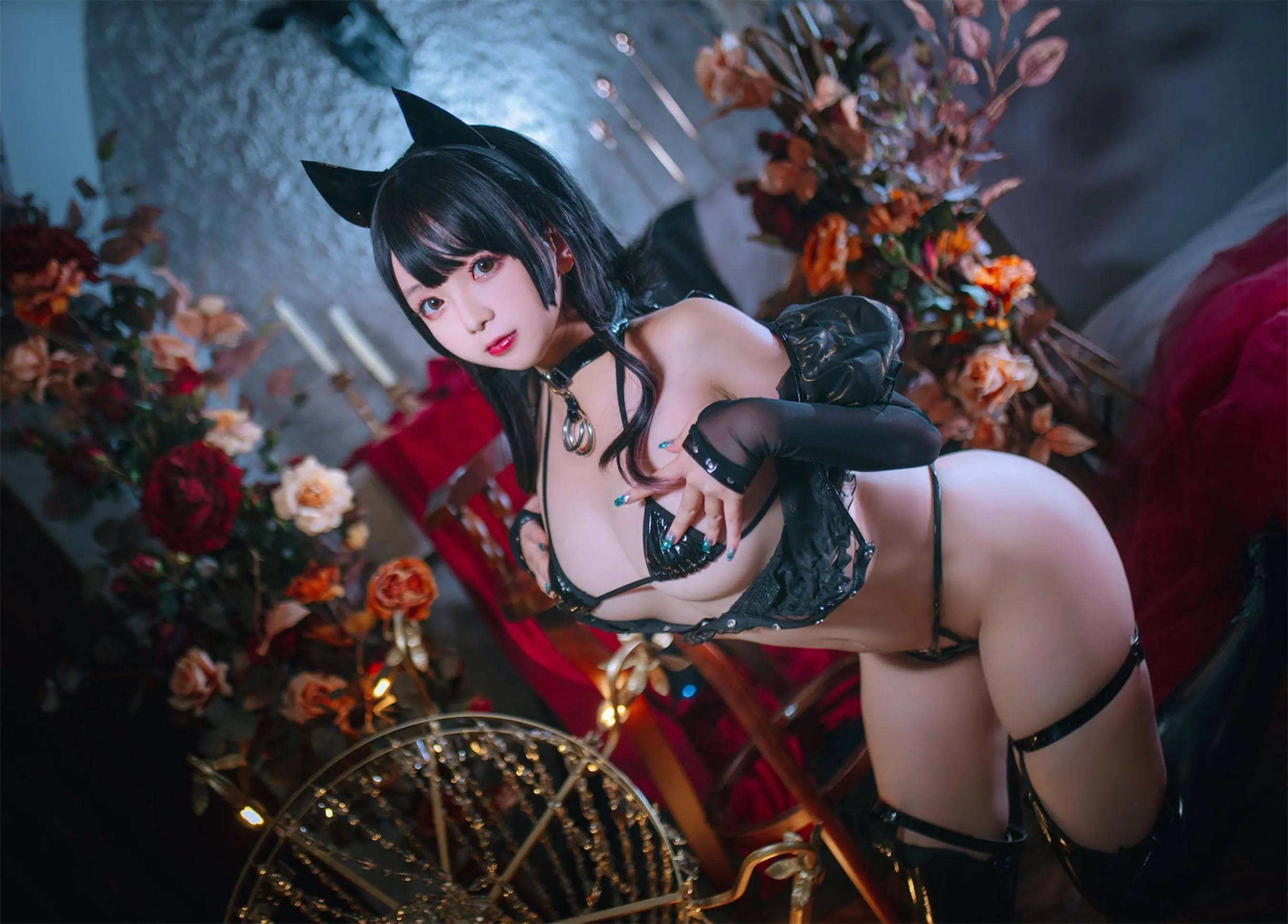 日奈娇 – NO.72 皮衣系列 猫猫领域 [77P]插图